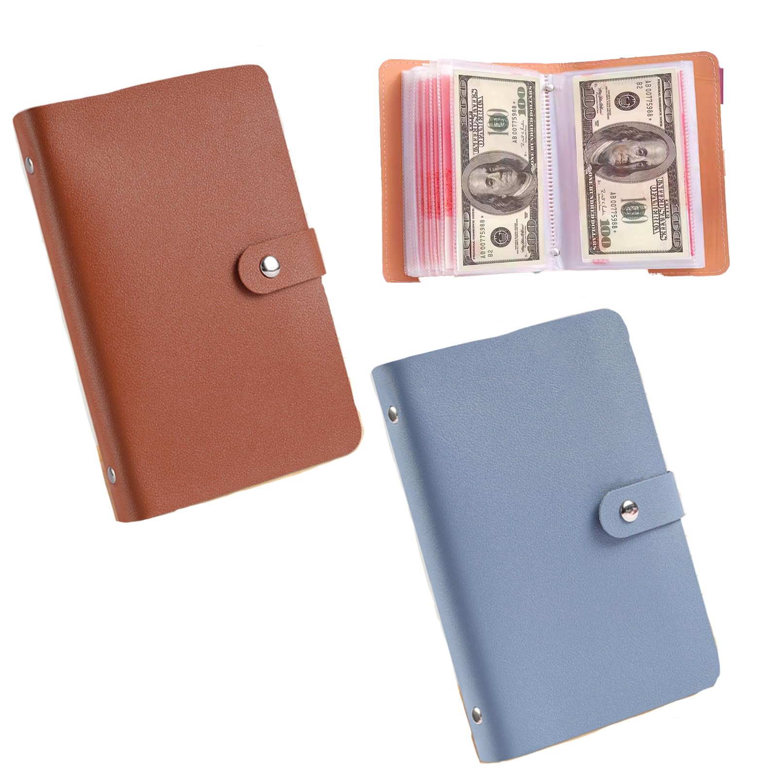 Amazon.co.jp: nijimomo 100万円貯金チャレンジ 2冊 貯金箱 お札